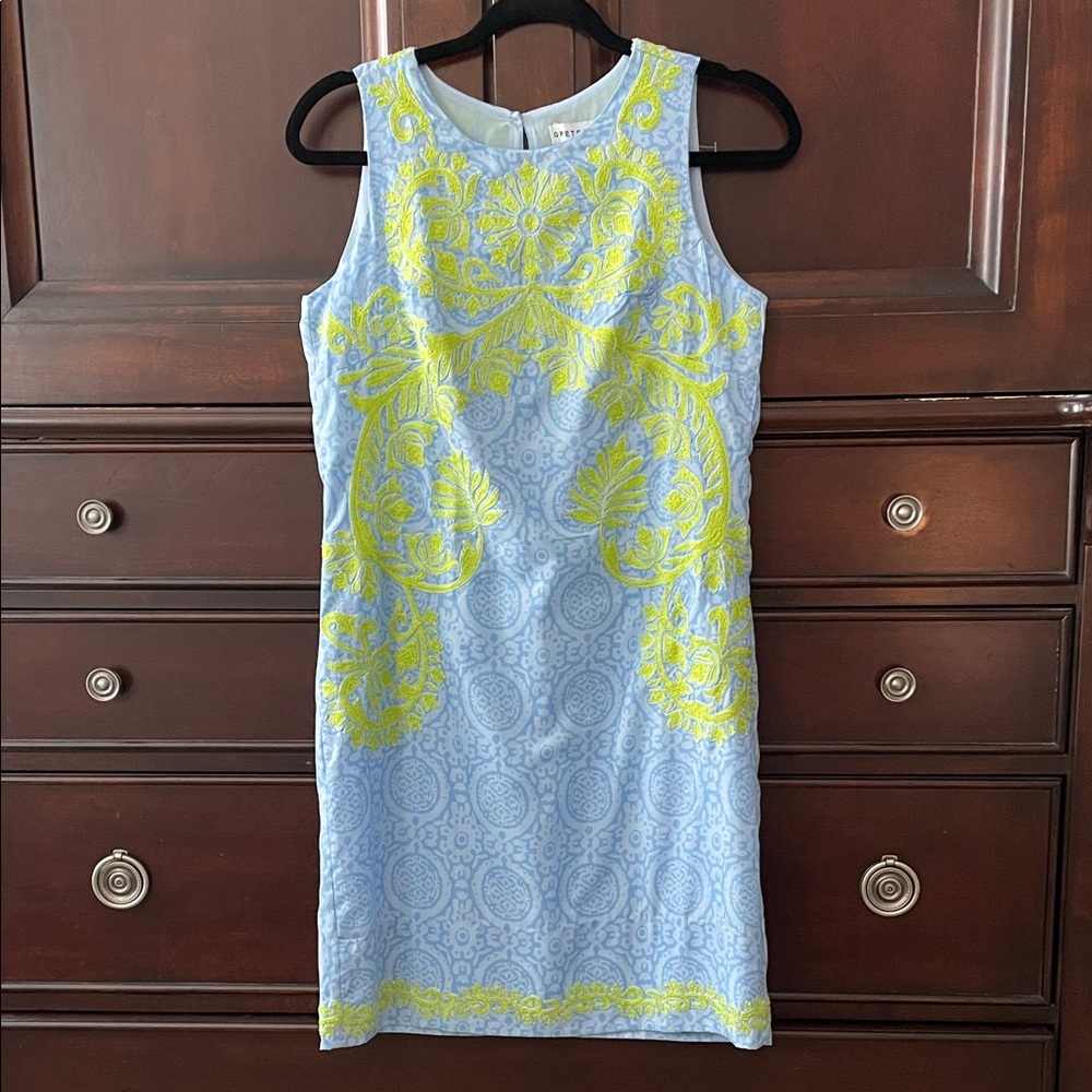 Gretchen Scott embroidered dress, size XS